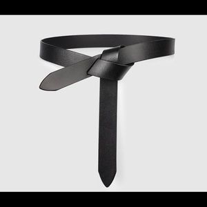 MUSE leather wrap belt